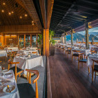 Restaurant at Fort Young Hotel & Dive Resort in Dominica