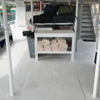 Dive deck on board Caribbean Explorer II liveaboard