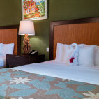 Bedroom at Blue Horizons Garden Resort in Grenada.