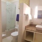 Bathroom at Blue Horizons Garden Resort in Grenada