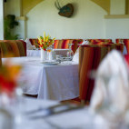 Dining room at Blue Horizons Garden Resort in Grenada