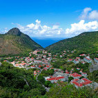 Saba in the Caribbean