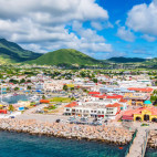 Port Zante in St Kitts, the Caribbean