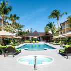 Swimming pool at Ports of Call Resort in Turks & Caicos