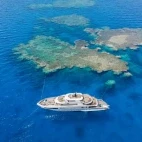 Aerial view of Sea Serpent Grand, Red Sea.