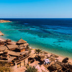 Sharm el Sheikh beach in Egypt