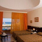 Bedroom at Wadi Lahmy Azur Resort, Egypt.