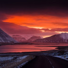  Northern lights, Iceland.