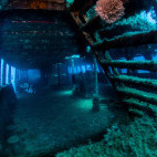 Comino Land wreck in Malta.