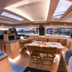 Dining on board Water & Wind liveaboard in the Azores