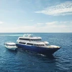 Emperor Leo liveaboard & dhoni in the Maldives