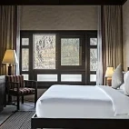 Suite bedroom at Atana Musandam Resort in Oman