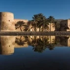 Khasab Castle in the Musandam Peninsula, Oman