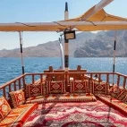 Traditional dhow in the Musandam Peninsula, Oman