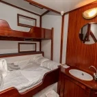 Cabin on board Sea Pearl liveaboard in the Seychelles