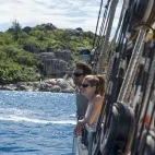 Sea Pearl liveaboard in the Seychelles.