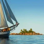 Sea Pearl liveaboard in the Seychelles.