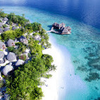Aerial of Bandos Maldives