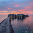 Ocean villas at Adaaran Select Hudhuran Fushi in the Maldives