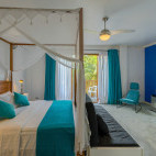 Bedroom at Boutique Beach Resort on Dhigurah, Maldives