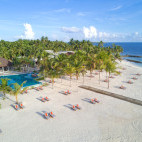 Beach at Dhigali Maldives