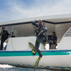 Emperor Leo dhoni in the Maldives