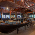 Restaurant at Filitheyo Resort, Maldives