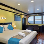 Cabin on board Horizon III liveaboard in the Maldives