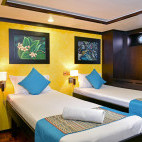 Cabin on board Horizon III liveaboard in the Maldives