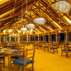 Restaurant at Innahura Resort in the Maldives