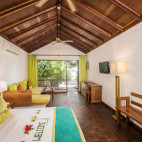 Deluxe villa at Reethi Beach in the Maldives.