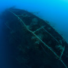 Ship wreck in the Maldives.