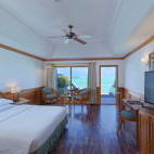 Double water villa at Villa Park Resort in the Maldives