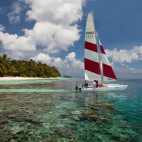 Catamaran  at Vilamendhoo Island Resort, Maldives