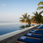 Swimming pool at Vilamendhoo Island Resort, Maldives