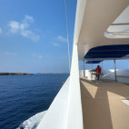 Oman Explorer in Daymaniyat Islands, Oman.