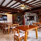 The restaurant at Wooden House Lodge, Isabela Island, Galapagos