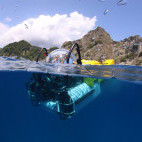 DeepSee submersible in Cocos Island, Costa Rica