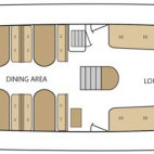 Aqua Galapagos Main Deck plan