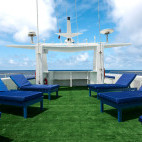Sundeck on board Galapagos Master liveaboard