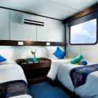 Cabin 7 on the upper deck of Galapagos Master liveaboard