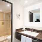 Bathroom at Allegro Cozumel in Mexico.