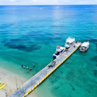 Jetty at Allegro Cozumel in Mexico.