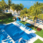 Swimming pool at Allegro Cozumel in Mexico