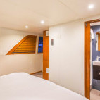 Suite on board the Nautilus Gallant Lady liveaboard in the Sea of Cortez, Mexico