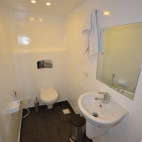 Bathroom on board Oman Explorer liveaboard