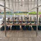 Dive deck on board Oman Explorer liveaboard