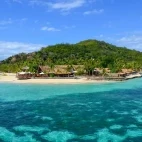 Castaway Island on Mamancua Islands, Fiji