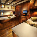 Cabin on board Palau Siren liveaboard