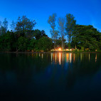Walindi Plantation Resort in the early morning, Papua New Guinea.